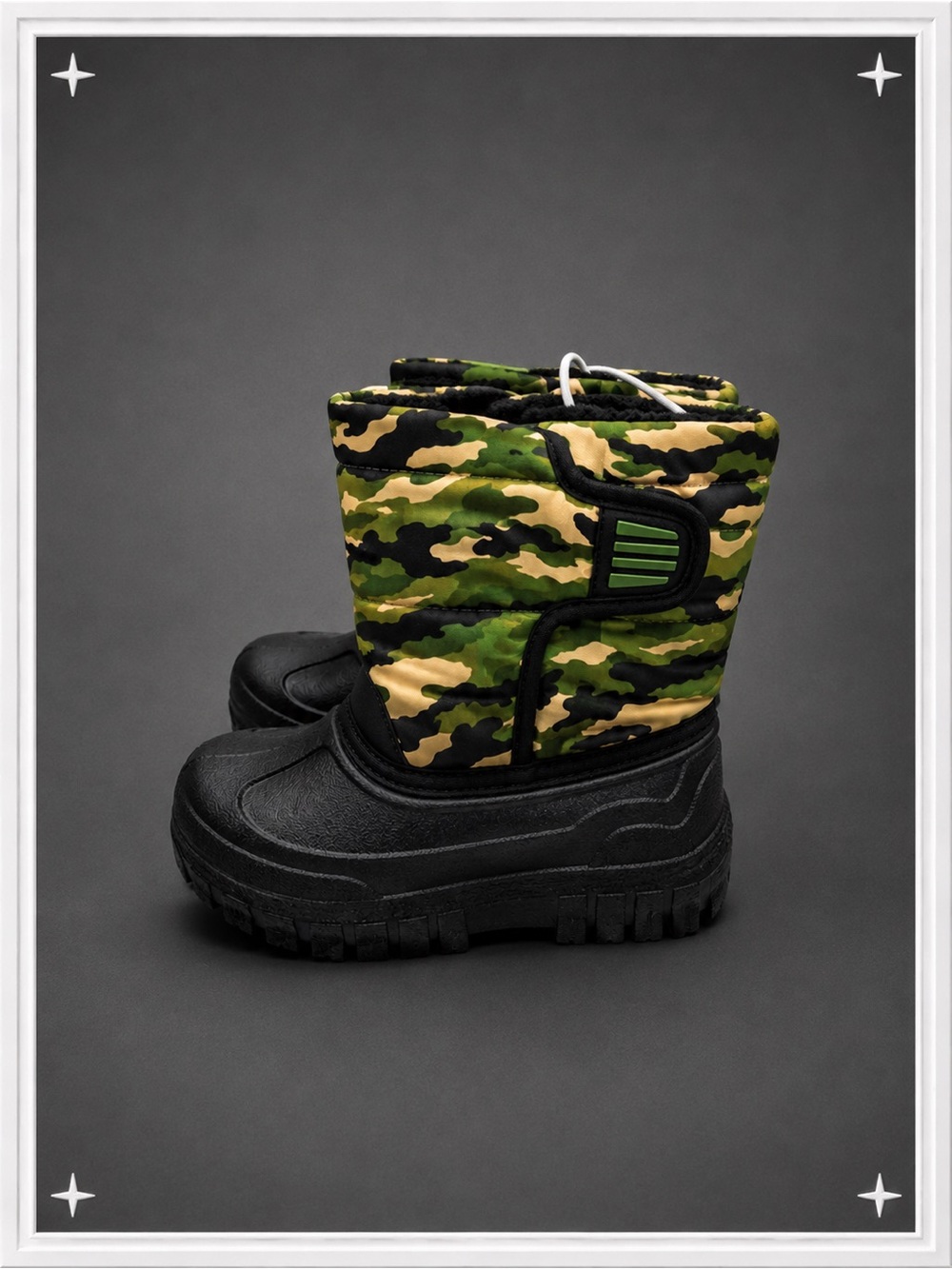 Camo Winter Snow Boots | Kid's 10